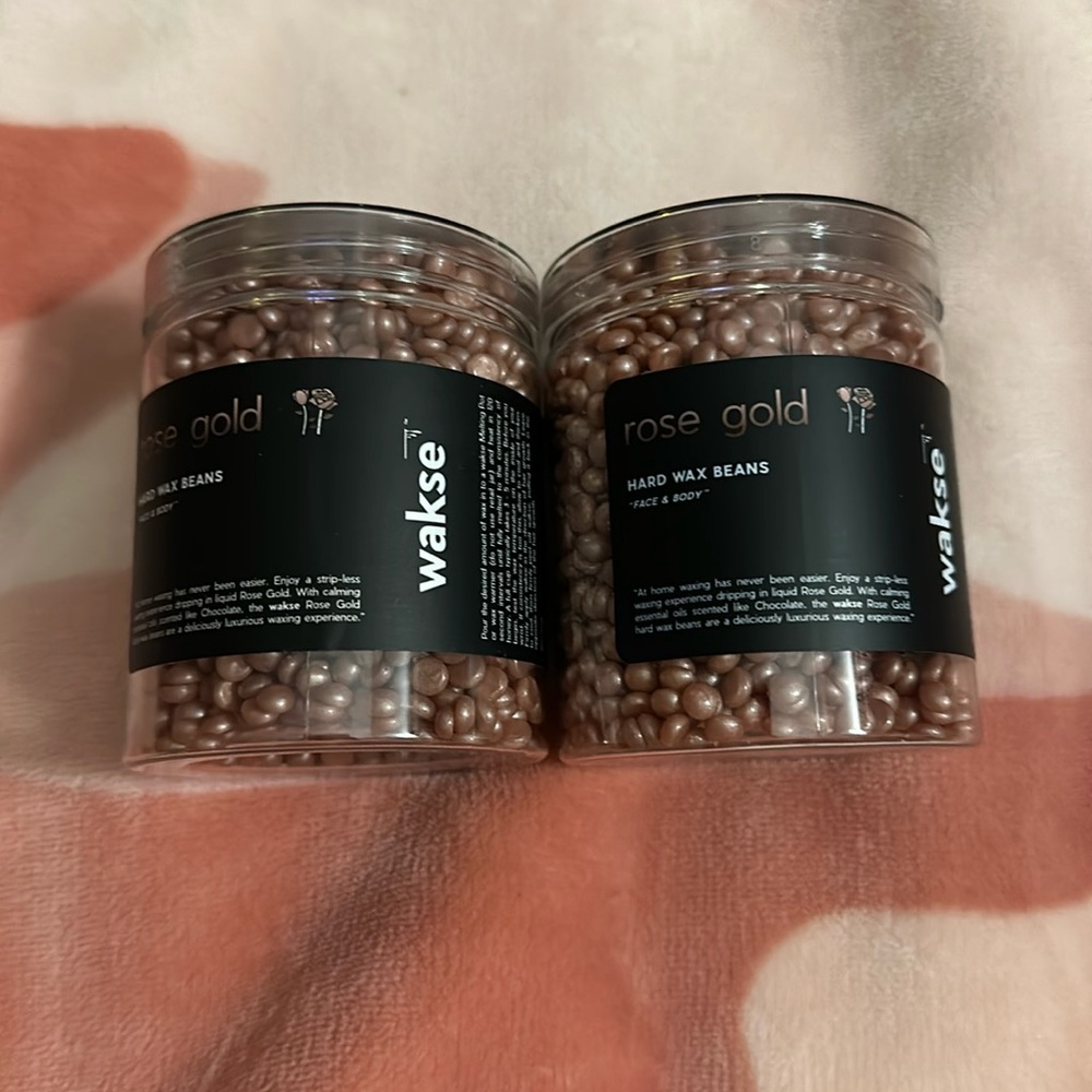 Wakse Rose Gold Hard Wax Beans Mini